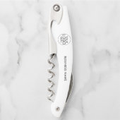 ビジネスロゴ企業のの宣伝スワッグ ソムリエナイフ (正面)