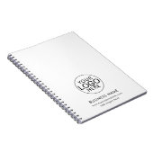 ビジネスロゴ企業のの移カスタム動 ノートブック (右側)