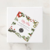 ビジネスロゴ企業のイベントクリスマス フェイバータグ (インサイチュ)