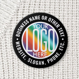 ビジネスロゴ企業のプロモブモダンラック 缶バッジ