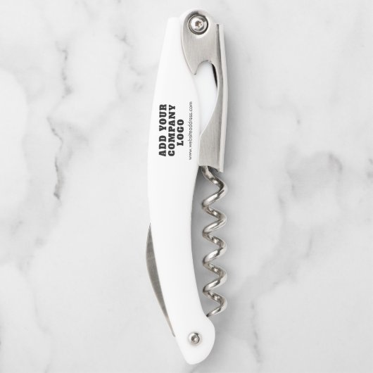 ビジネスロゴ会社のスタッフプロモーションスワッグの追加 ソムリエナイフ (裏面)