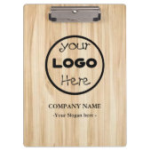 ビジネスロゴ会社のプロフェッショナル 企業の クリップボード (正面)