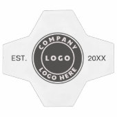 ビジネスロゴ会社の従業員のリトリートの追加 サッカーボール (フラット)