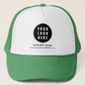 ビジネスロゴ会社の従業員プロモーション キャップ (正面)