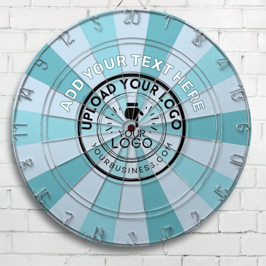 ビジネスロゴ会社の色 ダーツボード