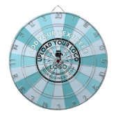 ビジネスロゴ会社の色 ダーツボード (正面)