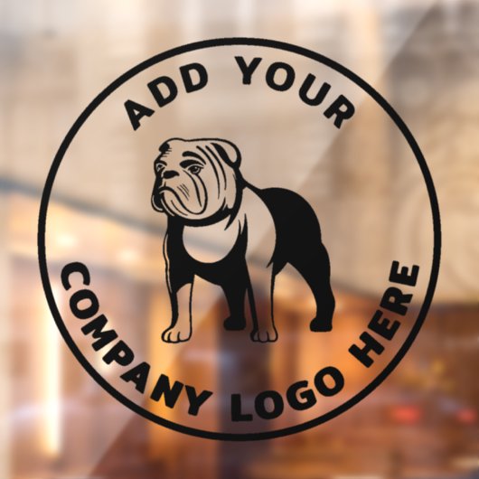 ビジネスロゴ会社の追加披露宴 ウィンドウサイン (シート2)