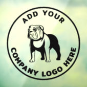 ビジネスロゴ会社の追加披露宴 ウィンドウサイン (シート3)