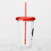 ビジネスロゴ会社のWebサイトカスタム アクリルタンブラー (右)