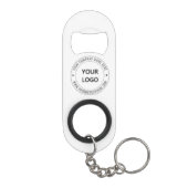 ビジネスロゴ会社キーチェーンボトルオープナー キーホルダー栓抜き (裏面)