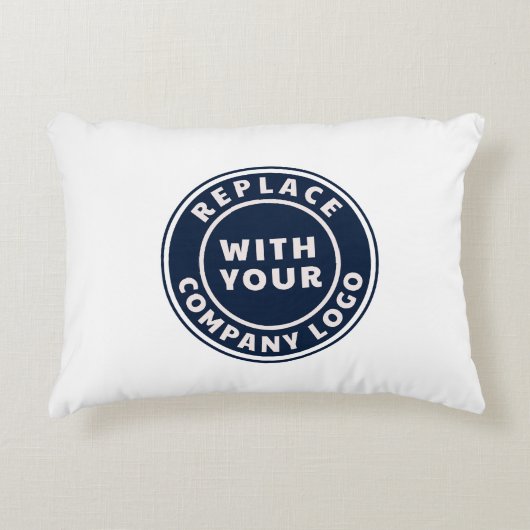 ビジネスロゴ会社ショールームの照合の追加 アクセントクッション (正面)