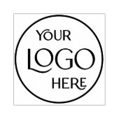 ビジネスロゴ会社ブランドのミニマルモダンリスト ラバースタンプ (インプリント)