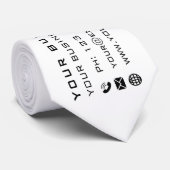 ビジネスロゴ会社プロモーションパーソナライズされた ネクタイ (ロール)