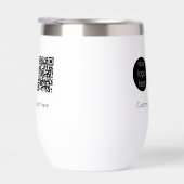 ビジネスロゴ会社プロモーションQRコード文字 (右面)