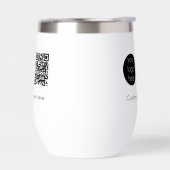 ビジネスロゴ会社プロモーションQRコード文字 (左面)