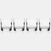 ビジネスロゴ会社プロモーションQRコード文字 ウイスキーグラス (右)