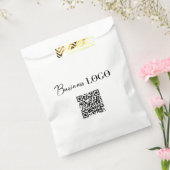 ビジネスロゴ会社プロモーションQRコード フェイバーバッグ (封をした状態)