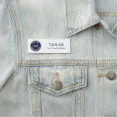 ビジネスロゴ会社社員会議の追加 名札 (インサイチュ)