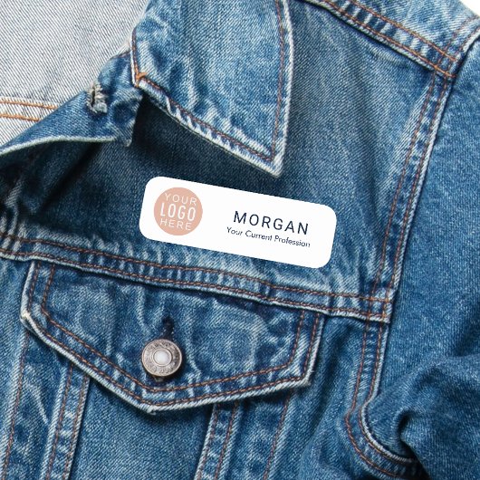 ビジネスロゴ会社社員会議 名札