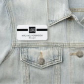 ビジネスロゴ会社社員 名札 (インサイチュ)