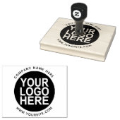 ビジネスロゴ会社 ラバースタンプ (押印)