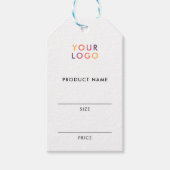 ビジネスロゴ価格ギフトラベル ギフトタグ (正面)