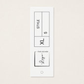 ビジネスロゴ価格ラベルのつるラベル (正面)