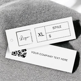 ビジネスロゴ価格ラベルQRコードつるラベル