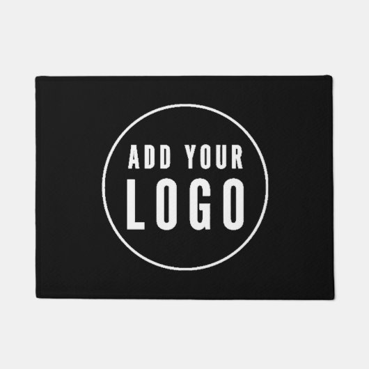 ビジネスロゴ入り口の書式 ドアマット (正面)