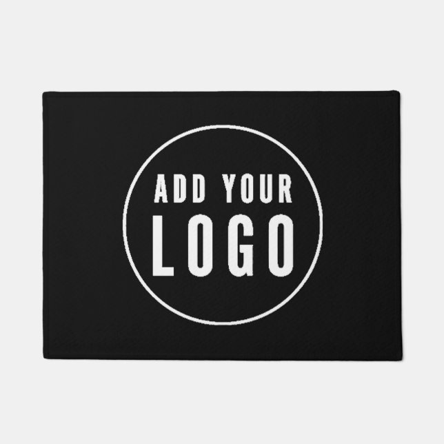 ビジネスロゴ入り口の書式 ドアマット (正面)