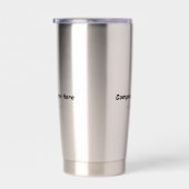 ビジネスロゴ名会社プロモーション企業の 保温保冷タンブラー (右面)