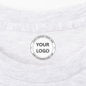 ビジネスロゴ名情報スタンプデザインラベル ラベル (貼付)