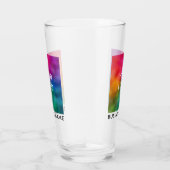 ビジネスロゴ名文字カスタムテンプレート タンブラーグラス (右)