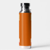 ビジネスロゴ名photo burnt orange ウォーターボトル (左面)