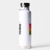 ビジネスロゴ名Url QRコードトレンディー カスタム ウォーターボトル (右面)