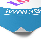 ビジネスロゴ名Webサイトポスタープロモーション ポスター (角)