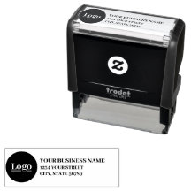 ビジネスロゴ差出人住所会社企業の