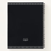 ビジネスロゴ従業員の評価ギリシャ語意味 ノートブック (裏面)