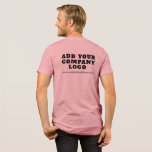 ビジネスロゴ従業員の追加イベント照合カスタム トライブレンドＴシャツ<br><div class="desc">新しいビジネスや確立されたビジネスに最適なブランドのロゴやWeb広告サイトのURLを追加。イベント中の展示会やショールームの出席者や受付に最適企業の。他の色で使用可能。最小発注数量および設定手数料は不要。既存の団体や組織または新規ビジネスに必要な数だけ注文</div>