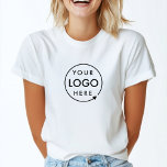 ビジネスロゴ従業員スタッフ会社ブランド Tシャツ<br><div class="desc">会社のロシンプルゴで簡単に更新できモダンるミニマルスタイルのビジネステンプレート。こもしの製品の救済パーソナライズが必要な場合は、下のメッセージボタンを使って下さい。</div>