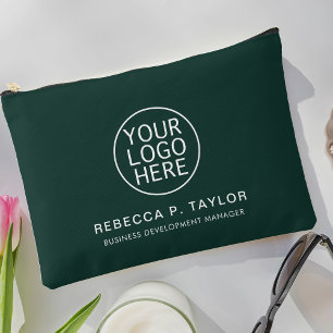 ビジネスロゴ従業員企業ののカスタム アクセサリーポーチ