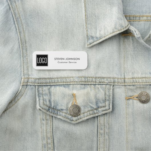 ビジネスロゴ従業員 名札 (インサイチュ)