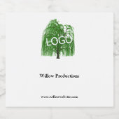 ビジネスロゴ推進会社 リキュールボトルラベル (シングルラベル)