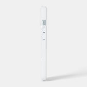 ビジネスロゴ白いiPhoneケース iPhone 15ケース (左側面)
