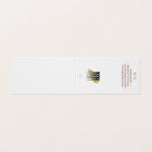 ビジネスロゴ白衣料品価格ラベル 名刺 (外部フラット)