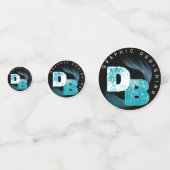 ビジネスロゴ紙吹雪 コンフェッティ (正面)