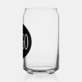 ビジネスロゴ缶メガネ ガラス缶 (左)