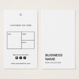 ビジネスロゴ衣料品ラベル価格つるラベル