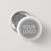 ビジネスロゴ販促事業会社 缶バッジ (正面&裏面)