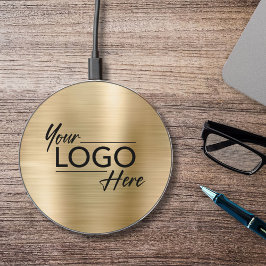 ビジネスロゴ金ゴールド